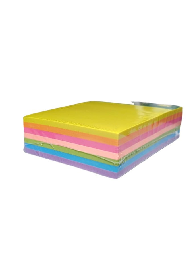 فانتاستيك ملاحظات لاصقة فانتاستيك 10.1 × 7.8 بوصة FK-N42362-O7F - (7 وسادات * 40 قطعة) 280 قطعة متعددة الألوان - Image 3