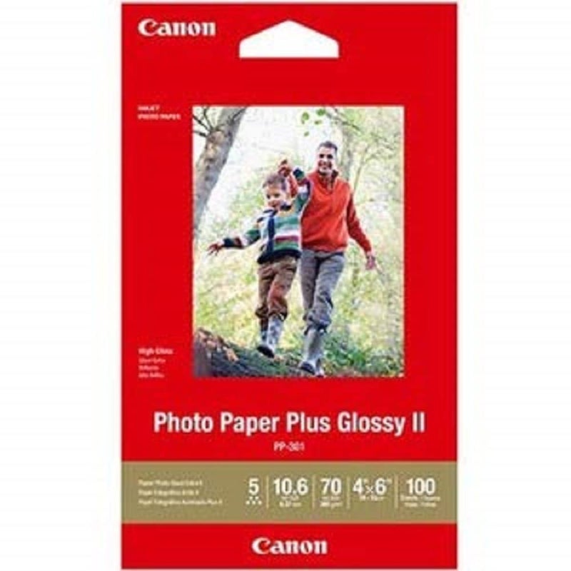 Canon Photo Paper Glossy 4 X 6 Inches  Pp-301  100 Sheets - Image 1