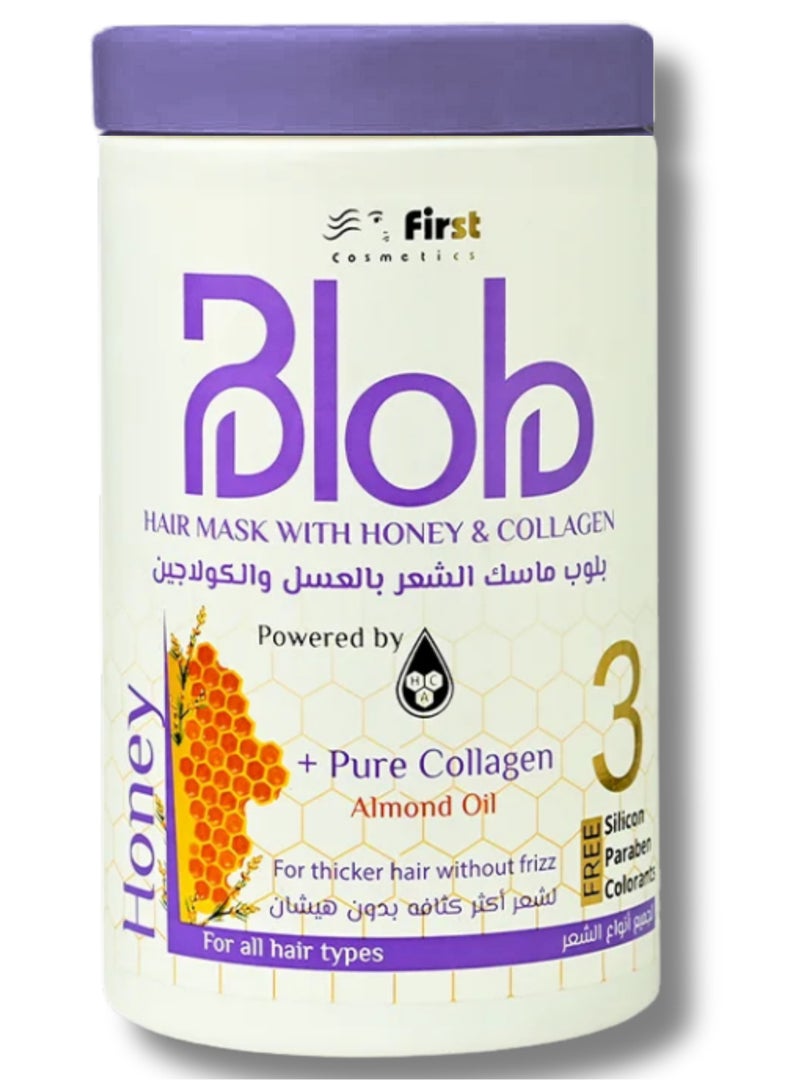 Repairing Hair Mask With Honey & Collagen 1000ml