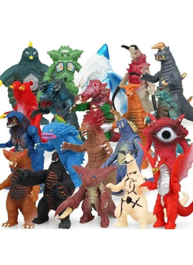 Generic - Monster Small Size Toys Ultraman Monster Soft Glue Not Bad Night Market Scenic Spot Stall Boys Toys-Colour:Trumpet Guvira - Image 1