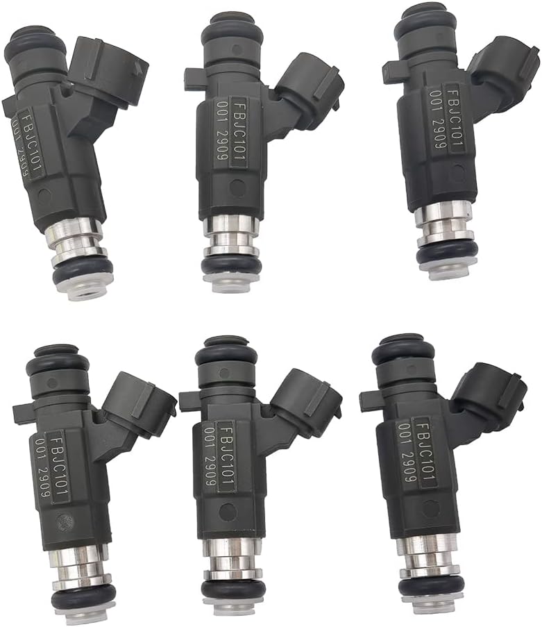 JESBEN FBJC101 6pcs Fuel Injectors for Nissan and Infiniti Vehicles - Image 1