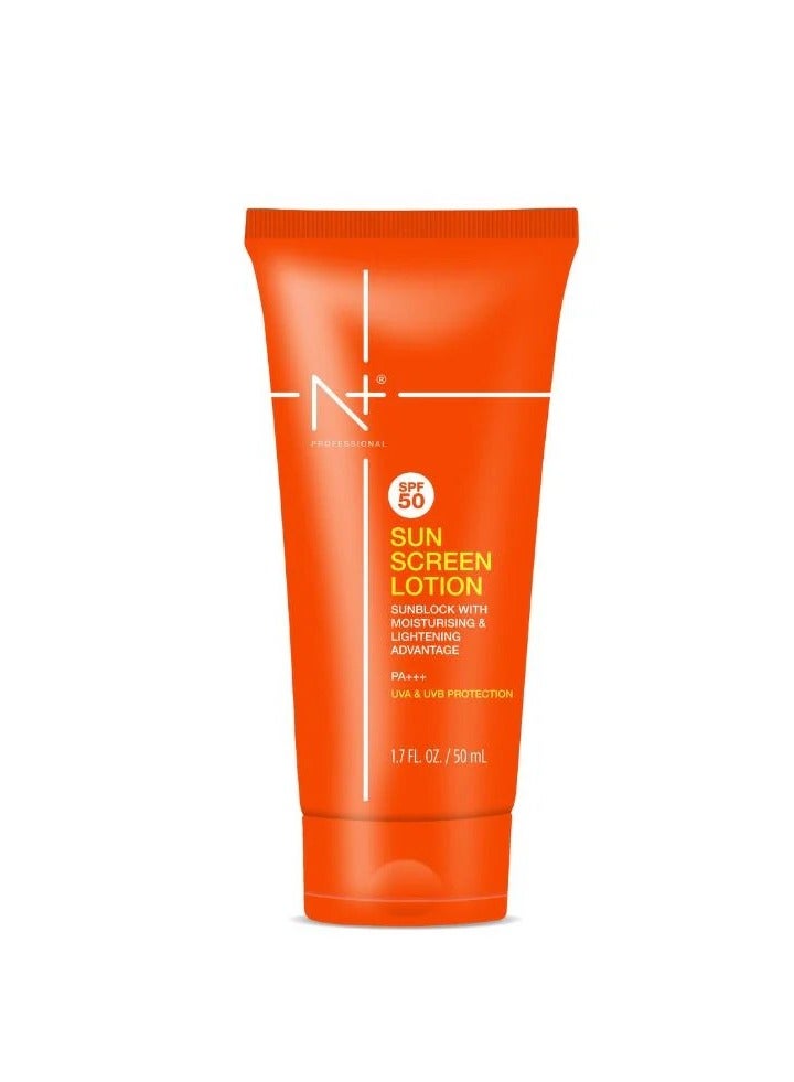 N Plus Professional Sunscreen Lotion SPF 50 - Image 3