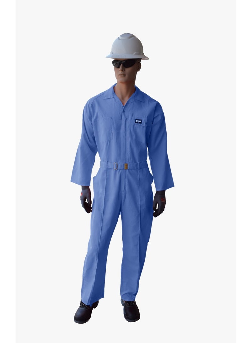 GLADIOUS POLYCOTTON COVERALL PETROL BLUE - Image 1