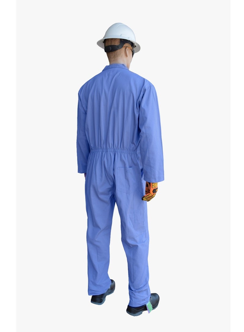 GLADIOUS POLYCOTTON COVERALL PETROL BLUE - Image 2
