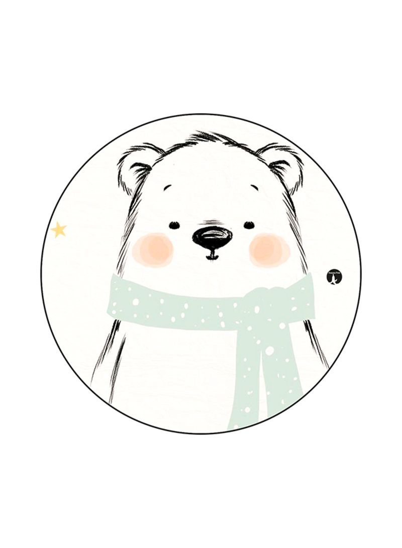 RKN Bear Printed Mouse Pad multicolour