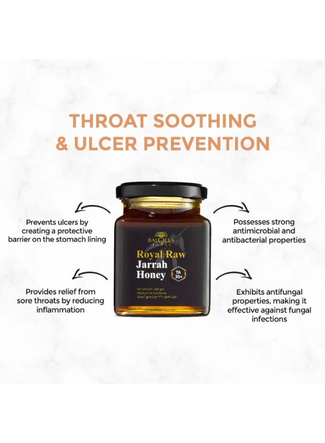 Balqees Royal Raw Jarrah Honey (TA 35+) - Image 1