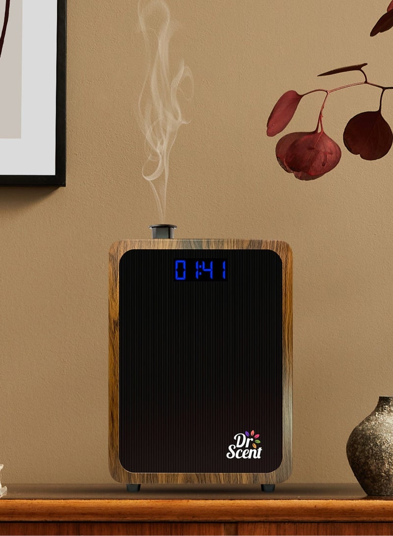 دكتور سينت دكتور لارج جهاز تعطير -خشبي+عبوة زيت عطري170مل - Image 2