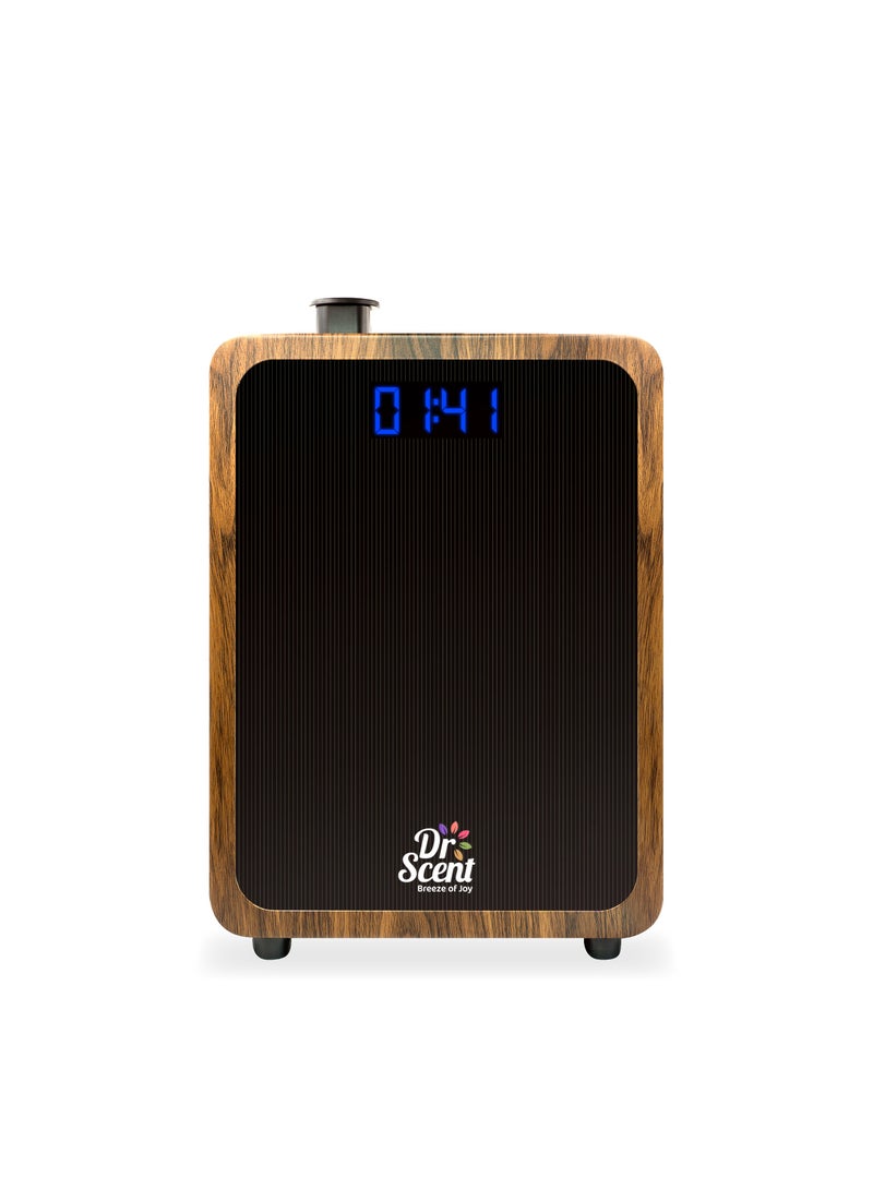 دكتور سينت دكتور لارج جهاز تعطير -خشبي+عبوة زيت عطري170مل - Image 1