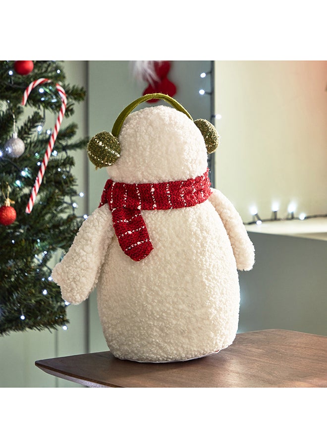 Blovec Decorative Snowman with Earmuffs 20 x 40 x 8 cm - pzsku/Z553551CDAEDAEF62A1AFZ/45/_/1700810411/56d481e0-3914-4cf6-9ba8-98296e9d304c