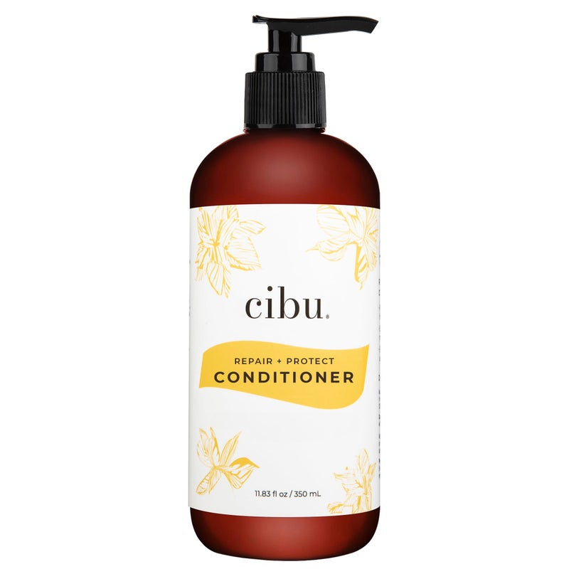 CIBU Repair + Protect Conditioner for Women, 11.83oz - Repair Conditioner for Damaged Hair - Protects from Breakage and Leaves Hair Soft and Smooth - Gentle for Daily Use - Refreshing Scent - Image 1