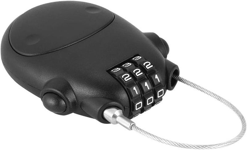 klarako 3 Digit Code Combination Password Lock for Stroller Bicycle Stroller Password Security Lock(Black) Black - Image 3