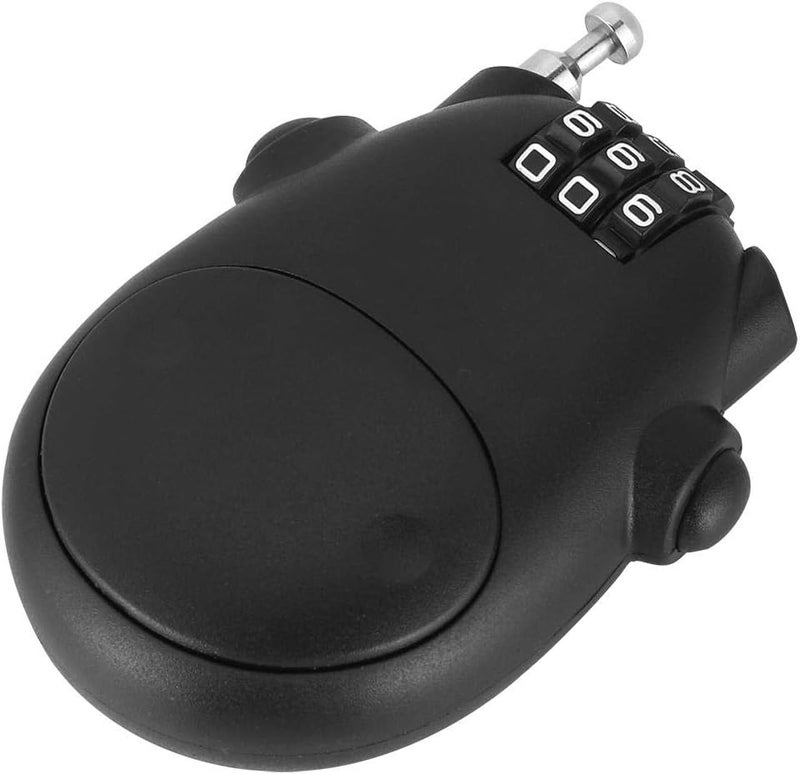 klarako 3 Digit Code Combination Password Lock for Stroller Bicycle Stroller Password Security Lock(Black) Black - Image 4