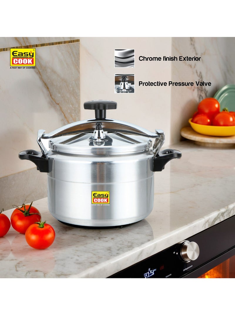Easy Cook Arabic Pressure Cooker (5 Ltr) | Durable Aluminum Build | Multi Safety Device & Fast Cooking | Available in 5L, 7L, 9L, 11L, 15L, 20L, 25L  - Image 5