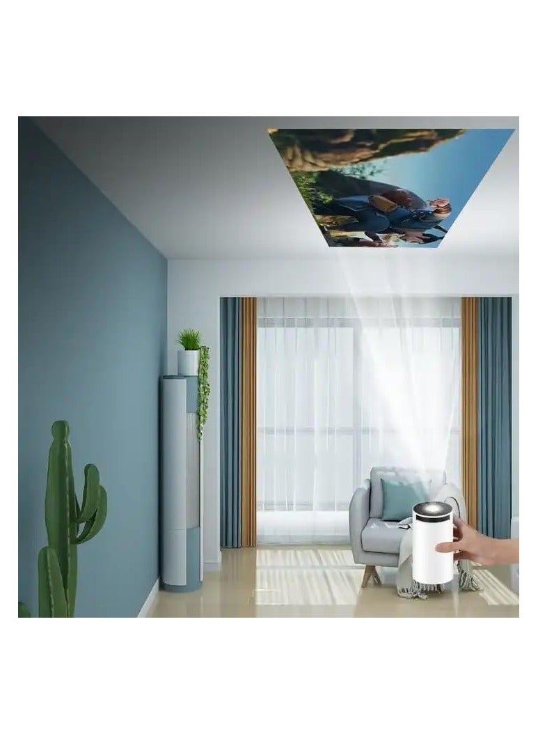 Smart 4K Portable Projector with Biult in Speakers,Screen Mirroring,2.4/5G WiFi, BT 5  - Image 4