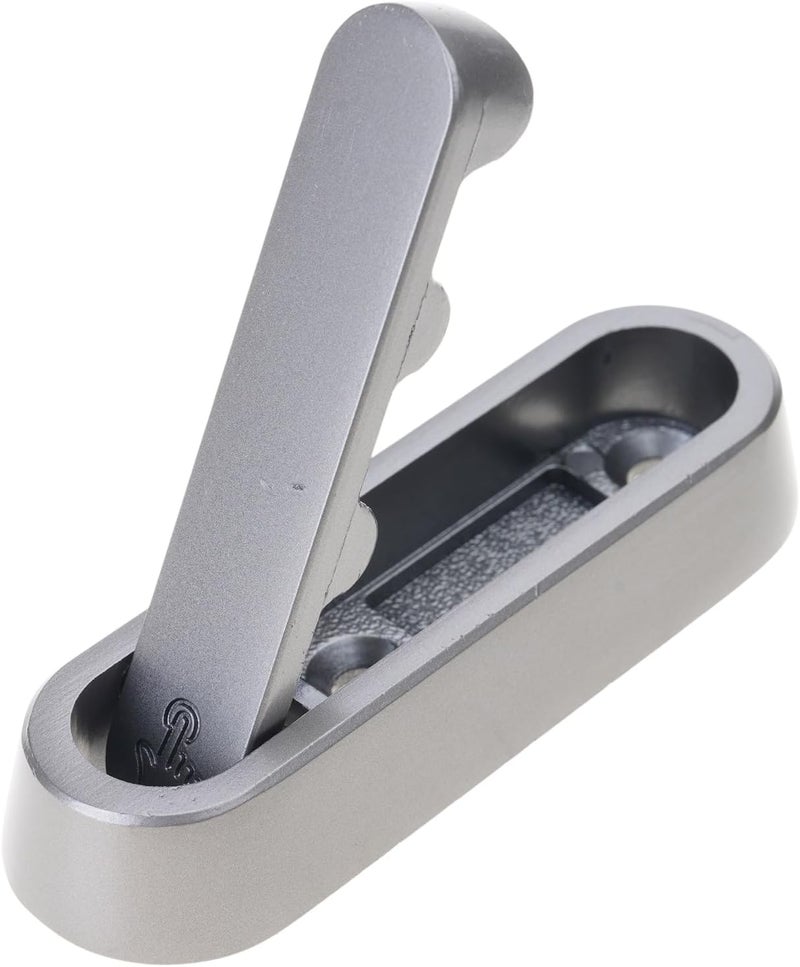 Gray Space Saving Foldaway Wall Hook Large Capacity For Towels Robes Motorhome Bathroom - Image 1