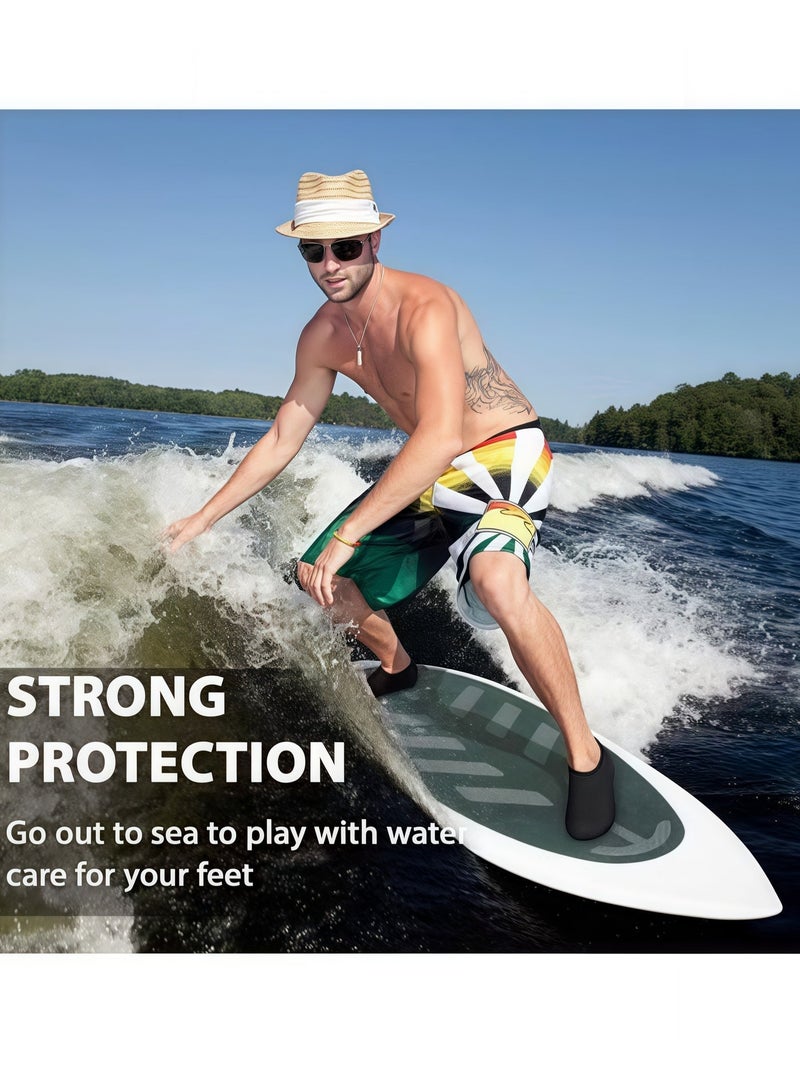 Water Shoes for Women Men , Barefoot Quick-Dry Aqua Water Socks Slip-on Swim Beach Shoes for Snorkeling Surfing Kayaking Beach Walking Yoga - Image 2