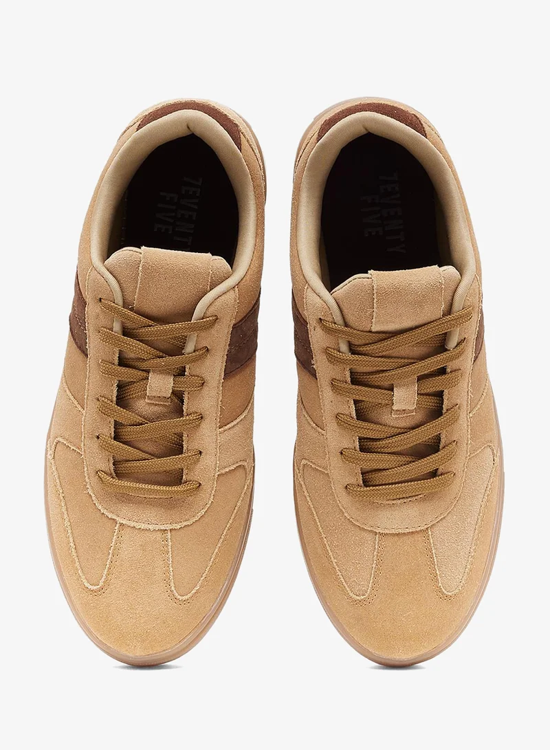 Seventy Five  Casual Suede Low Top Retro Sneakers for Men | Best Price UAE