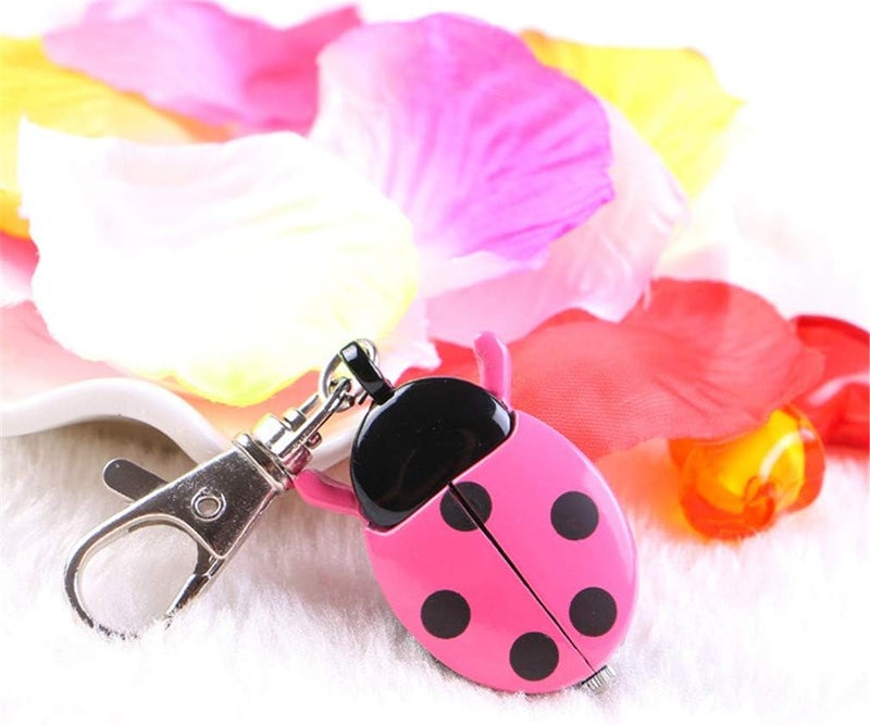 JSHE Fashion Women's Men's Ladybug Vintage Quartz Animal Keychain Pendant Gift Watch - Image 2