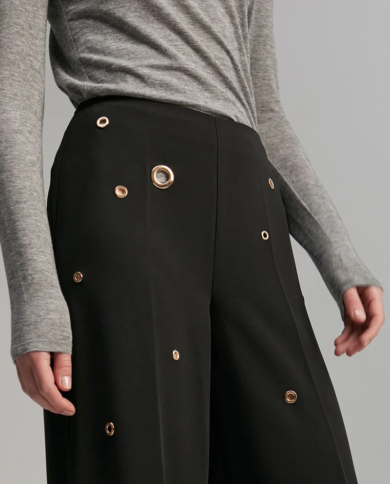 Lola Casademunt Trousers with eyelets detail