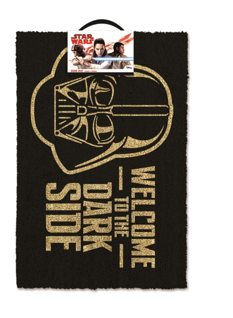 Star Wars (Vader Dark Side Black) Door Mat - Image 1
