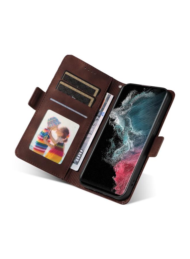 اس-توب جراب لهاتف Samsung Galaxy S22 Ultra 5G جراب هاتف جلدي منقوش عليه نجوم معينة - Image 4