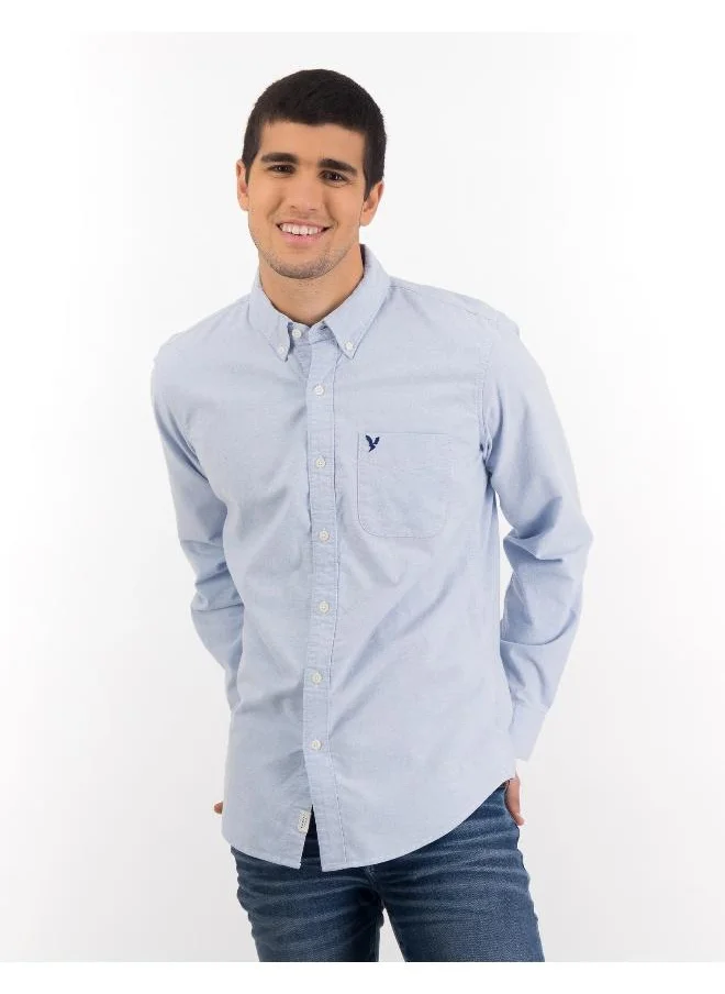 American Eagle Button Down Flex Fit Shirt