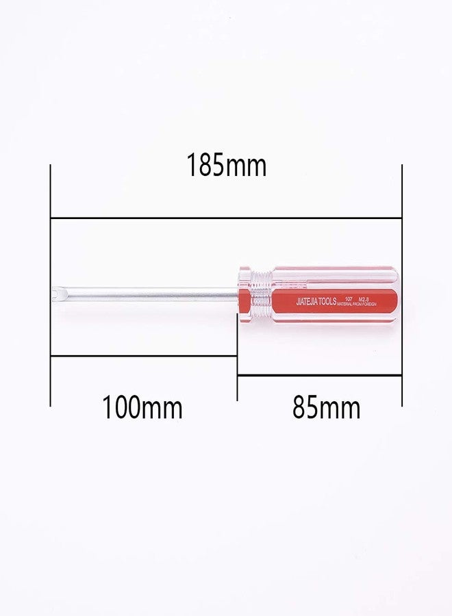 اتول مارت مفك براغي U-Tip من Utoolmart، فولاذ 45#، مفك براغي مغناطيسي، قطر طرف 2.8 مم / 0.11 بوصة، أداة إصلاح للصناعات اليدوية والسيارات والإصلاحات العامة - Image 2