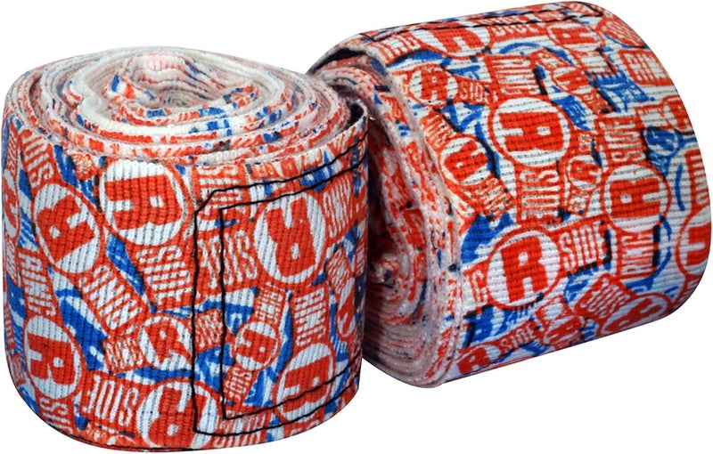 Ringside Apex 180” Boxing Hand Wraps Pair - Durable, Elastic Training Wraps with Hook & Loop Closure, Multi-Color Options, Perfect for MMA, Muay Thai, Kickboxing - Image 2