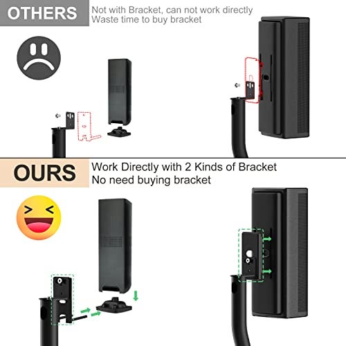 Maozhren Height Adjustable UFS-20 Stand for Bose Speaker Stands, with Slideconnect Bracket, for Surround 700, OmniJewel Lifestyle 650, CineMate GS Series II, for Bose 700 Speaker Stands - Image 2