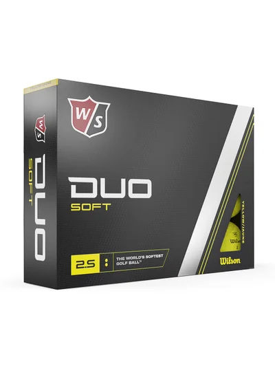 Wilson Staff Duo Soft Holf Balls, Yellow