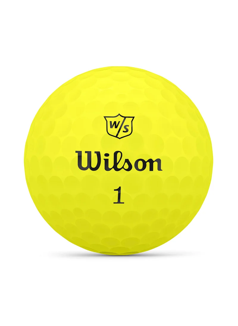 Wilson Staff Duo Soft Holf Balls, Yellow