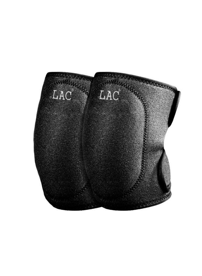 Lac Knee Pads, Black Sports Knee Guards, Thin Summer Style, For Dance, Adults, Men And Women, Outdoor Training - Image 5