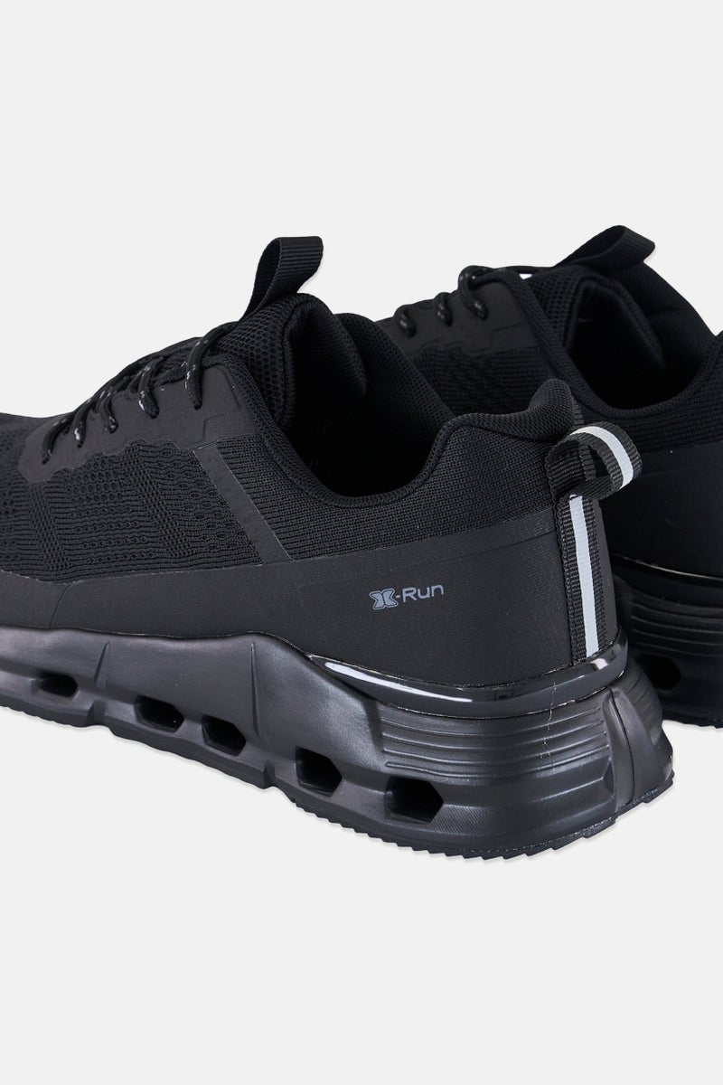 RBX أحذية خارجية للرجال مزودة بأربطة، سوداء - Image 3