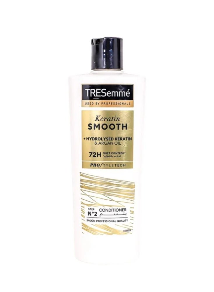 Smooth Straight Conditioner 400ml With Keratin & Argan Oil