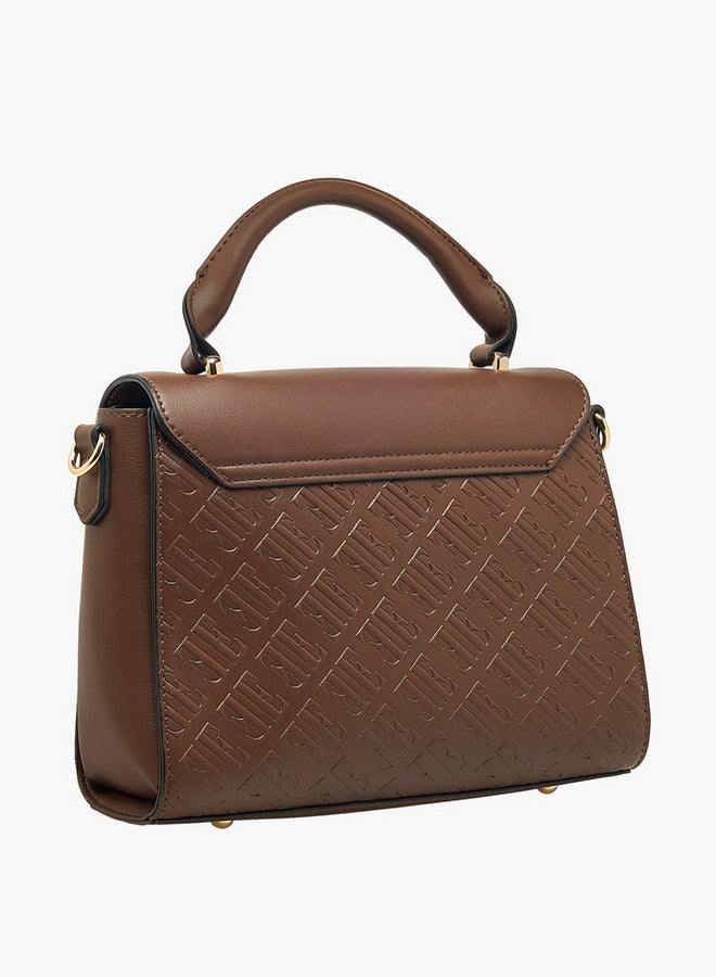 ايل حقيبة كروس بودي بنقش المونوغرام مع مقبض علوي - Image 4