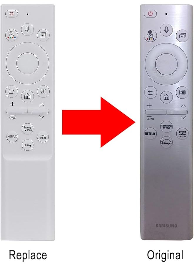 جهاز تحكم عن بعد بديل Bn59 01391A مناسب لتلفزيون سامسونج 4K Hdr Smart Qled Qn43Ls03Bdfxza Qn32Ls03Bbfxza Qn43Ls01Bafxza Qn75Ls03Bdfxza Qn85Ls03Bafxza Qn43Ls05Bafxza Qn85Ls03Ba