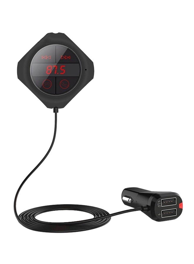 NIBEMINENT Wireless Bluetooth FM Transmitter MP3 Player