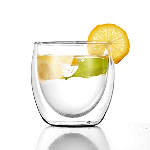 Incrizma Imported - 250 ml Double-Wall Thermo DOF Glass Set of 2 - Image 3
