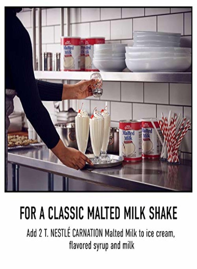 Carnation Malted Milk, Dry Shelf Stable Malted Milk, Great for Baking, Shakes, Sundaes, 2.72 lb Can - Image 4