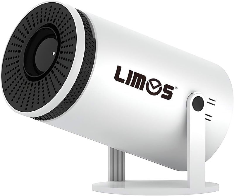 LIMOS Smart 4K portable projector with biult in speakers,screen mirroring,2.4/5G WiFi, BT 5, Mini projector - Image 1