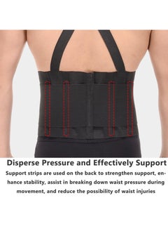 KASTWAVE Ergonomic Lumbar Support Belt with Suspenders - Adjustable Back Brace for Pain Relief, Injury Recovery, Heavy Lifting - Unisex Sizes for Work & Daily Activities  - Image 4