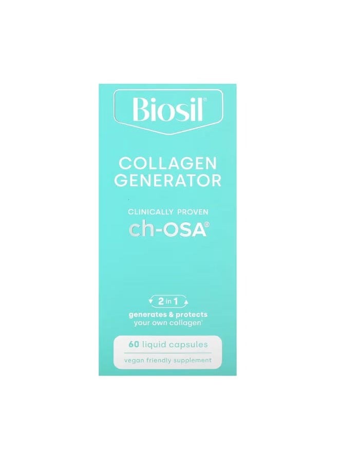 BIOSIL - Collagen Generator 60 Liquid Capsules - Image 1