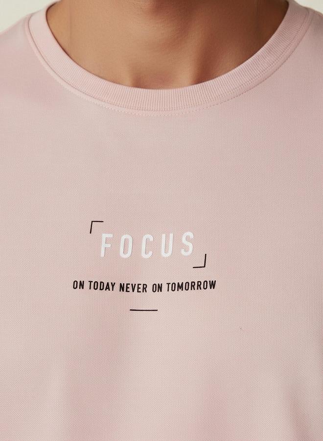 Iconic Men Slim Fit Crew Neck Short Sleeve Printed T shirt - Image 4