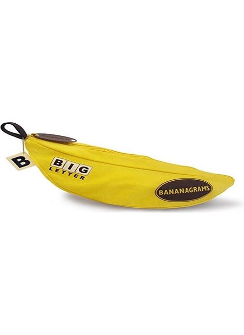Big Letter Bananagrams: Family Word Game With Easy To See And Handle Letter Tiles