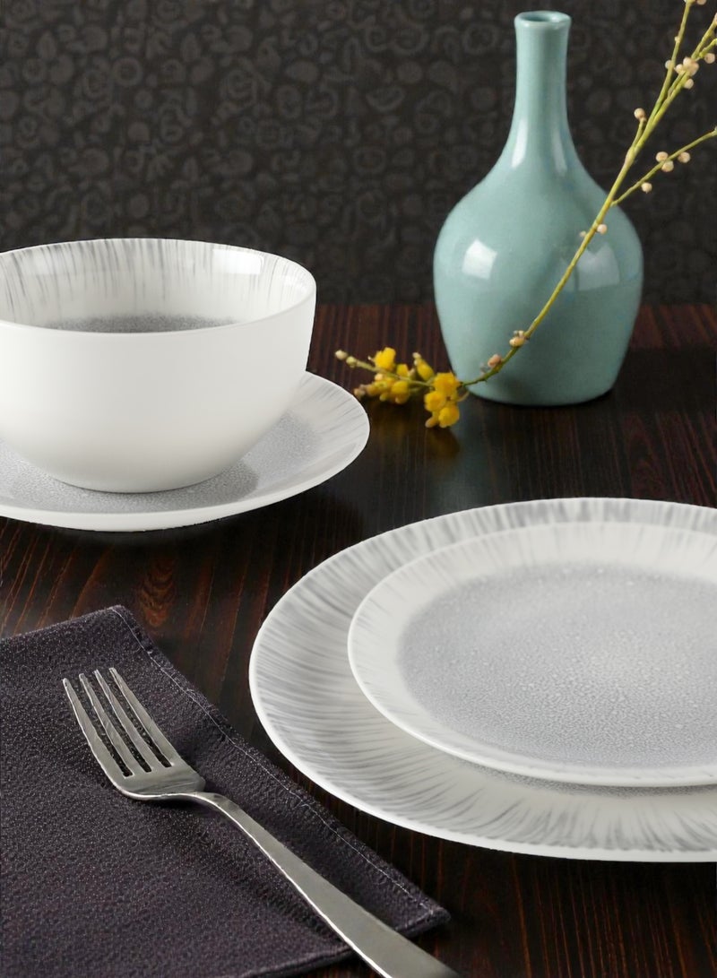 ايست من نون طقم عشاء بتصميم مطبوع من 18 قطعة من كوكولت - Image 3