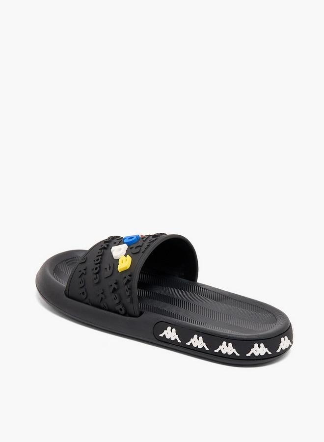 Kappa Boys Logo Embossed Slides - Image 4