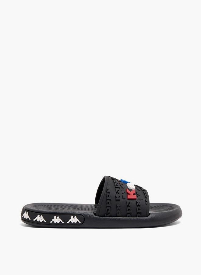 Kappa Boys Logo Embossed Slides - Image 2