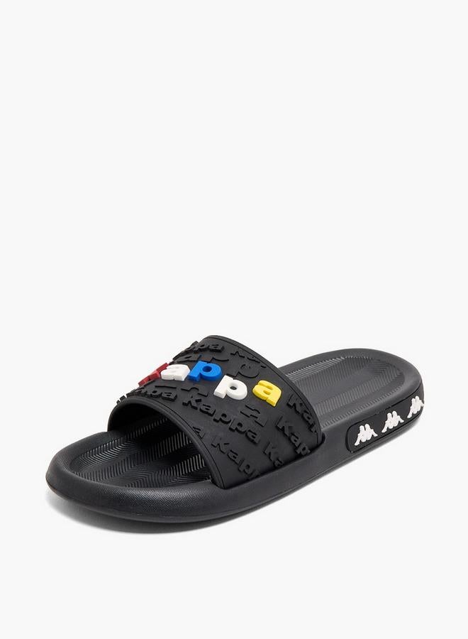 Kappa Boys Logo Embossed Slides - Image 3