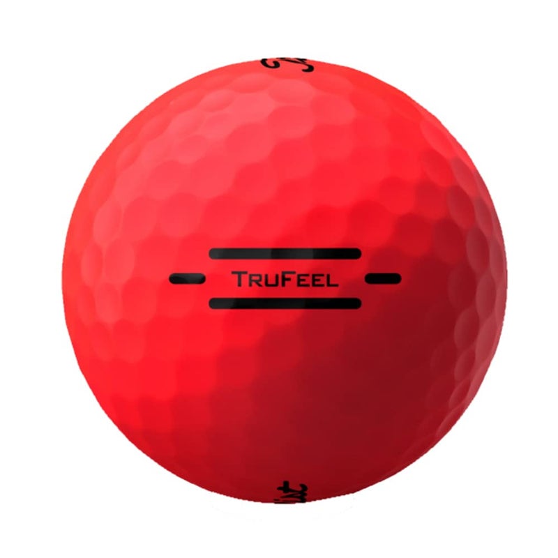 Titleist TruFeel Golf Balls, Matte Red, (One Dozen) - Image 3