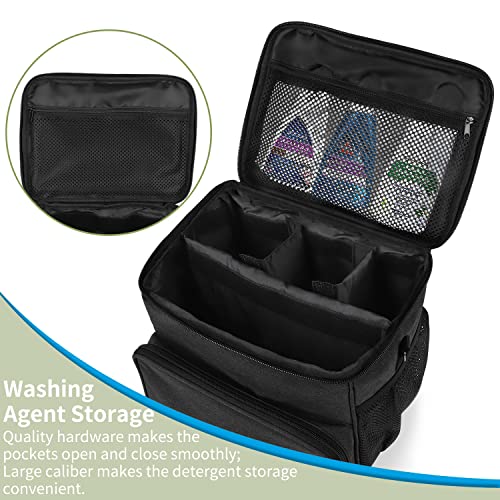TXIYEAN Storage bag Compatible with Bissell SteamShot Hard Surface Steam Cleaner 39N7V/39N7A,Adjustable Compartments Steam Cleaner Storage Bag,Carrying Case with Pockets for Accessories(Bag Only) - Image 4